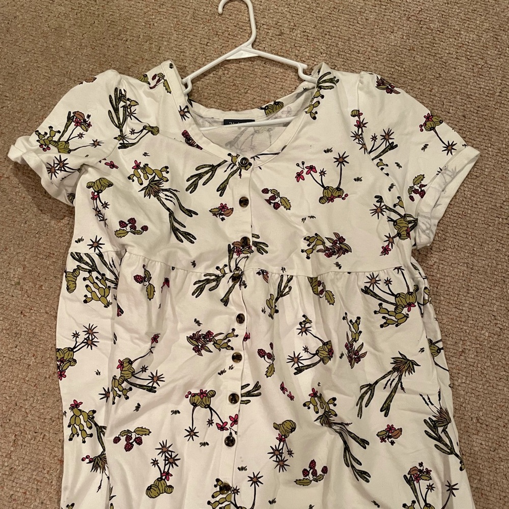 ModCloth Cacti Mini Dress